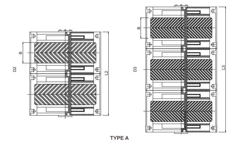 Roller rubber fender