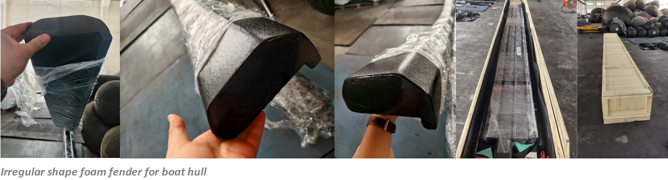 Customized foam fender for boat