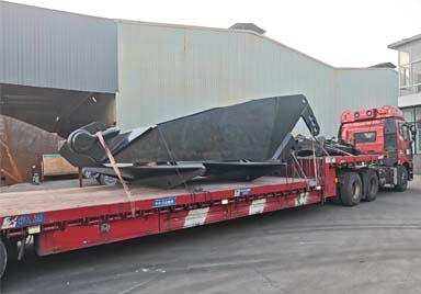 Completion of 10000KG CJ-17 ship anchor Completion of 10000KG CJ-17 ship anchor