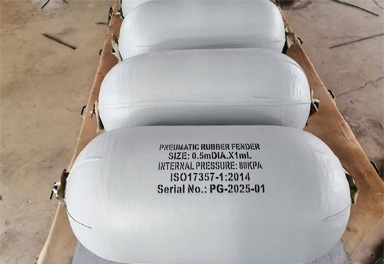 32pcs small pneumatic fenders with grey color are ready