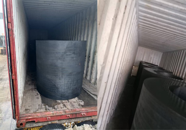 New delivery of 7 units cylindrical fenders to Genoa port