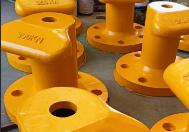 completes shipment of 350KN cast steel mooring bollards