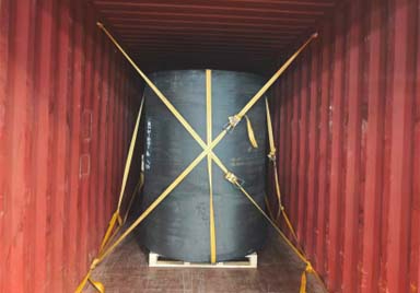 Cylindrical rubber fenders shipped to salvador