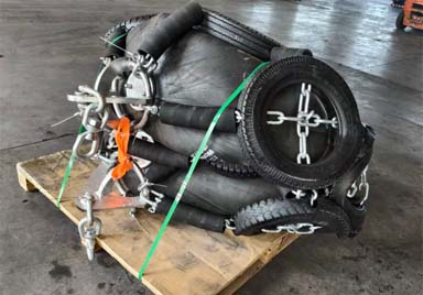 Shipment of WF1020 Pneumatic Rubber Fender 