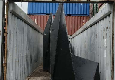 CJ-17 Ship Anchor Loaded and Shipped to Brazil